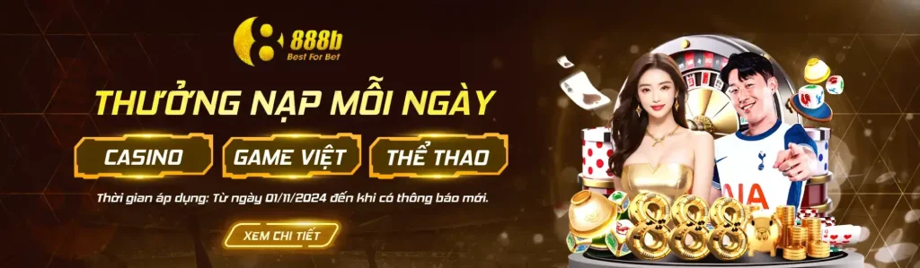 888b12 thưởng nạp mỗi ngày